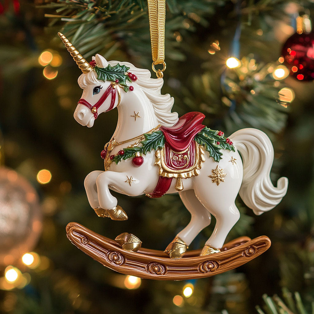 Carousel Rider CW2611020CL Christmas Ornament