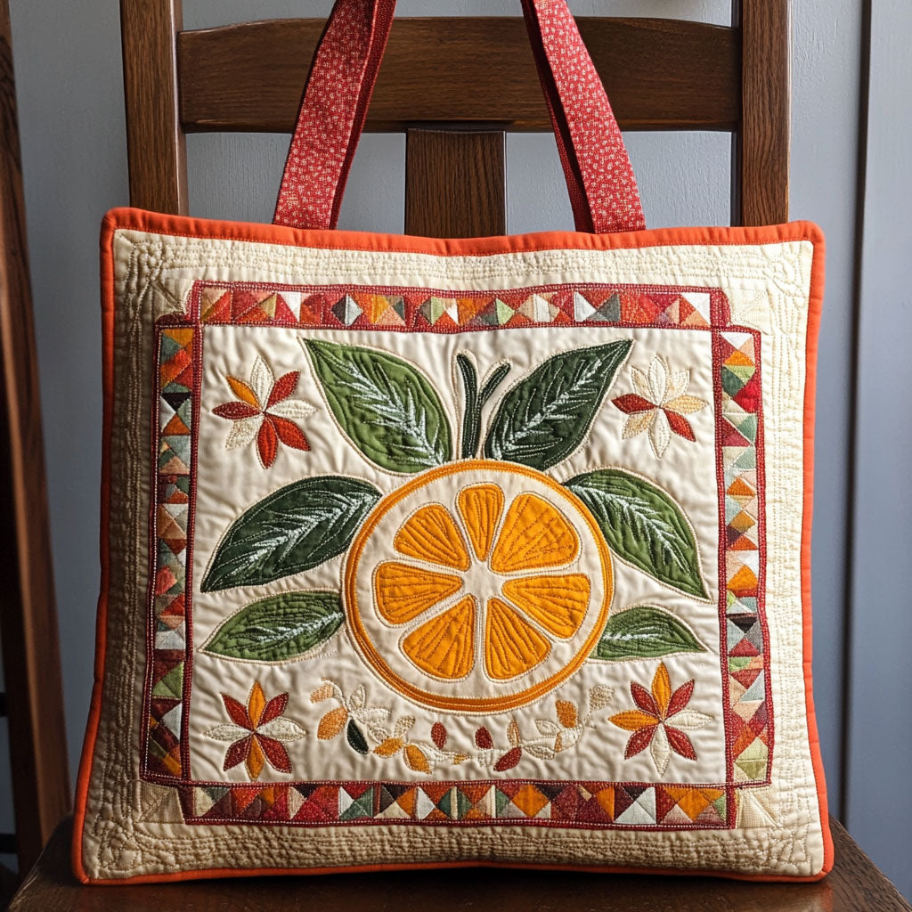 Amber Zest WJ2310389CL Quilted Tote Bag