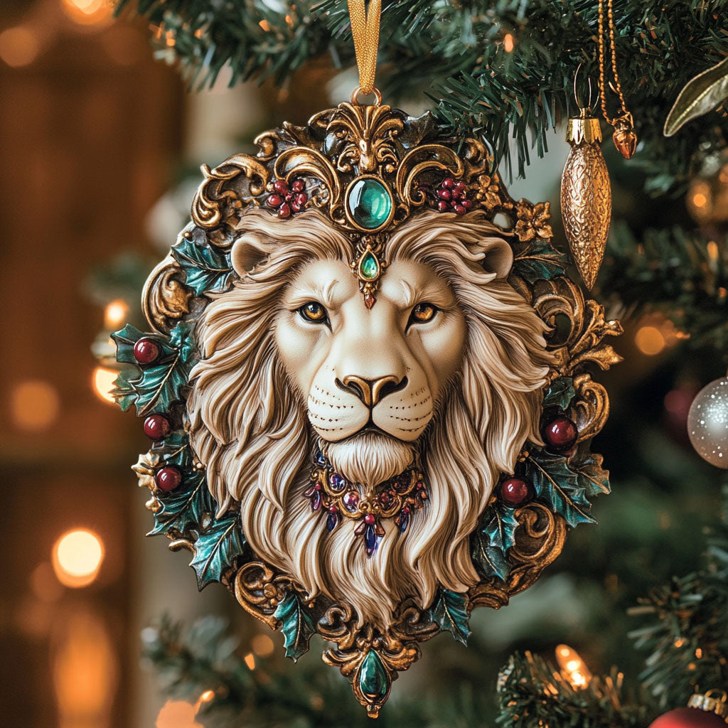 Lion Charm CW0112034CL Christmas Ornament