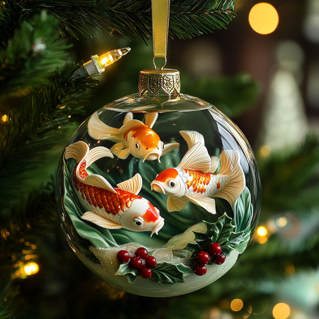 Koi Dance CP0312142CL Christmas Ornament