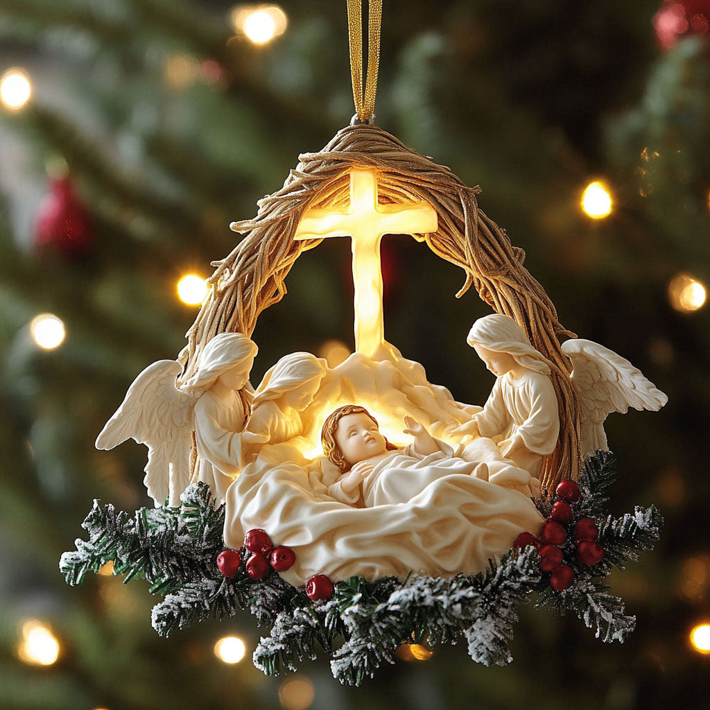Blessed Night CP0412093CL Christmas Ornament