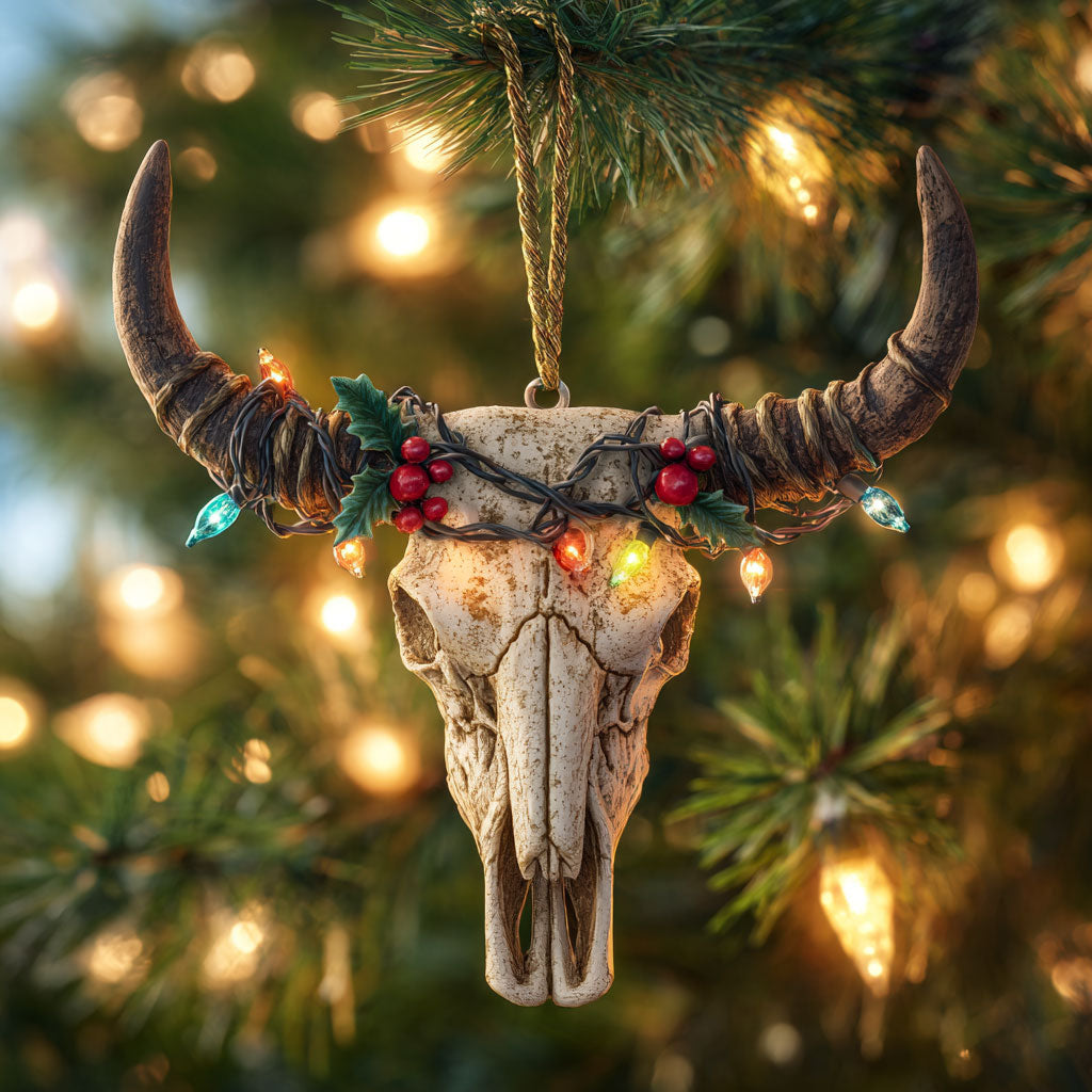 Cowboy Spirit CP0312180CL Christmas Ornament