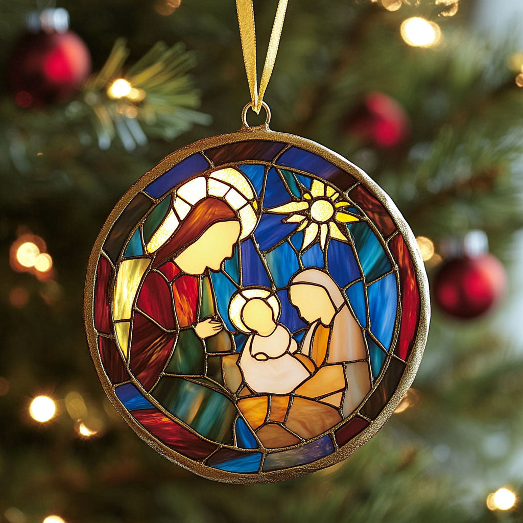 Divine Nativity CP0412100CL Christmas Ornament