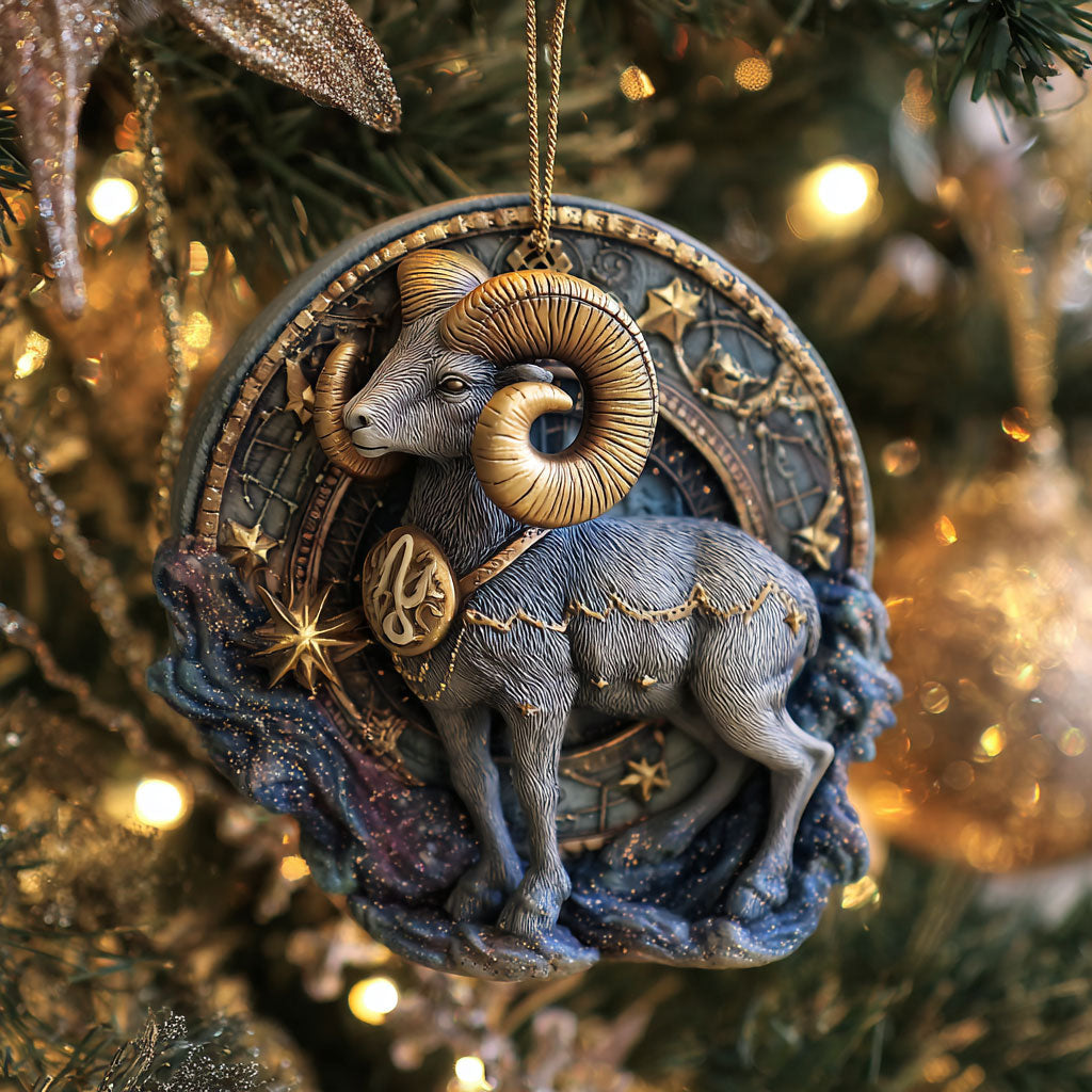 Golden Aries CP0912094CL Christmas Ornament