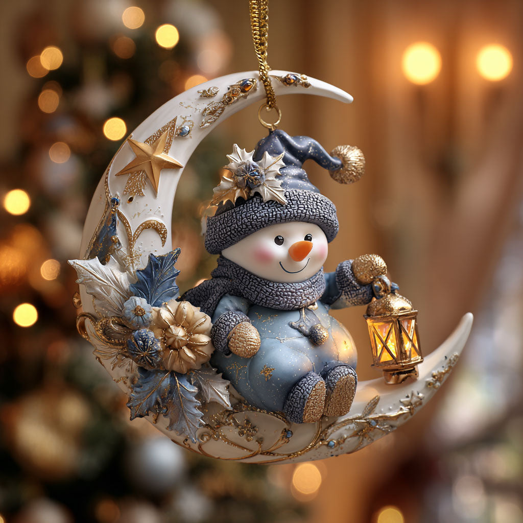 Snowman Lantern CW0112070CL Christmas Ornament