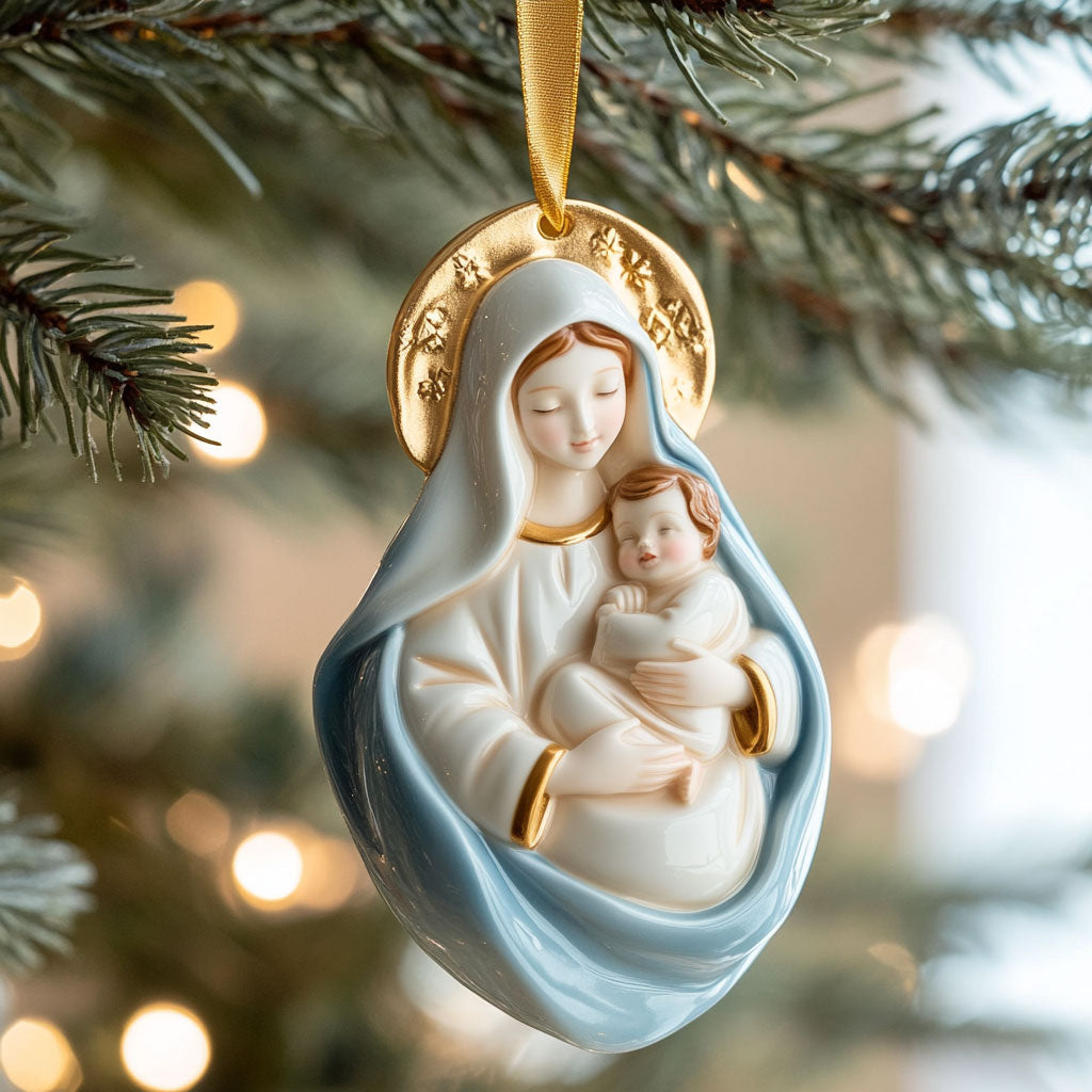 Christmas Faith Christian WN0511007CL Christmas Ornament