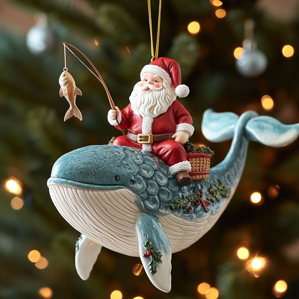 Marine Claus CP2611154CL Christmas Ornament