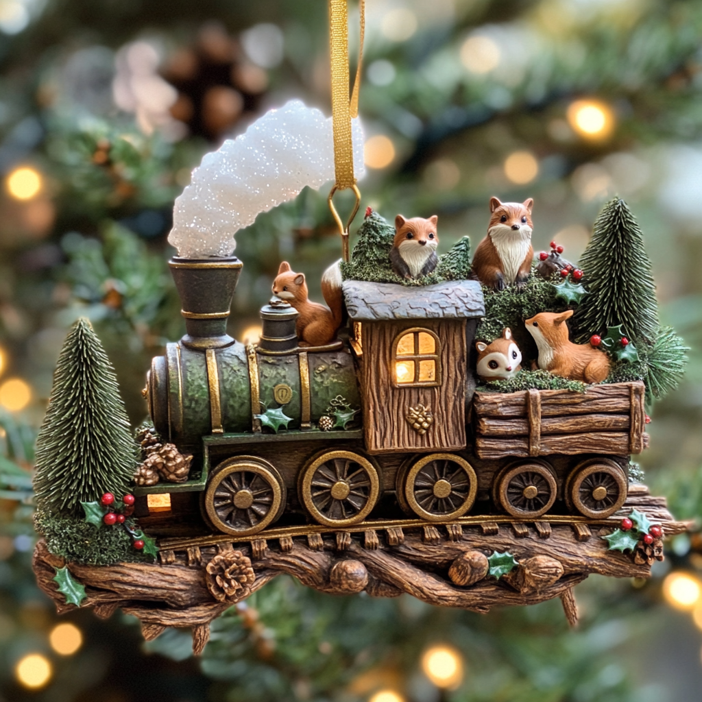 Furry Conductor CP2811174CL Christmas Ornament