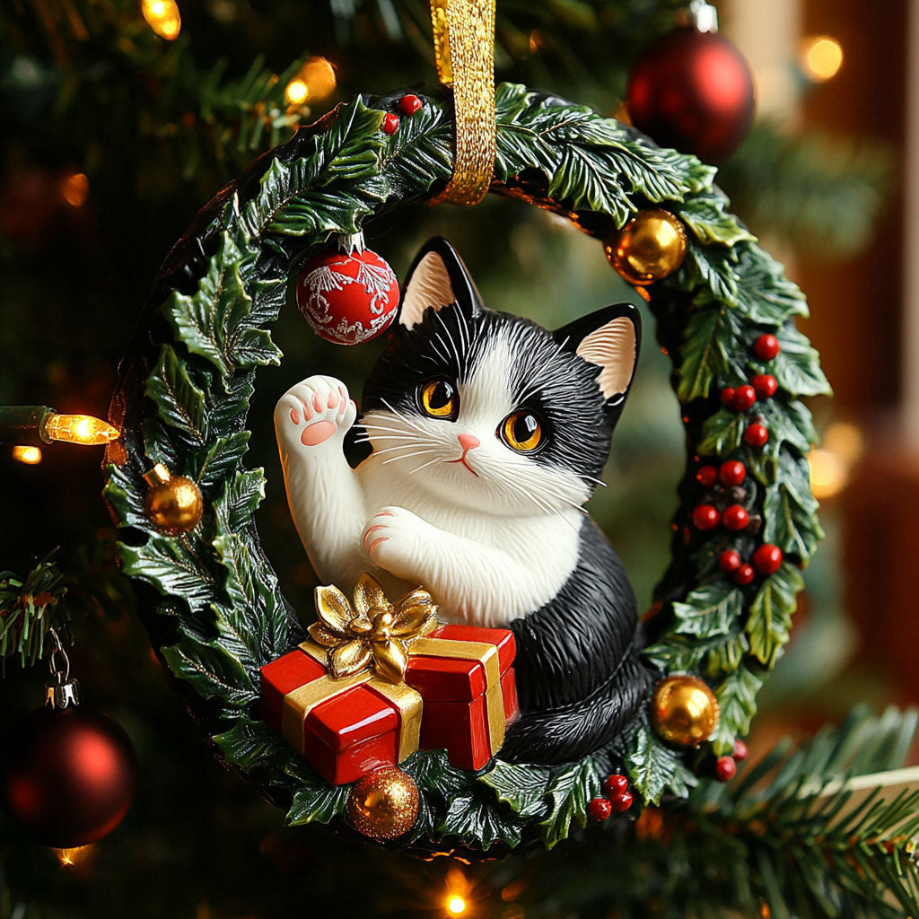 Christmas Wonder Cat CW2210024CL Christmas Ornament