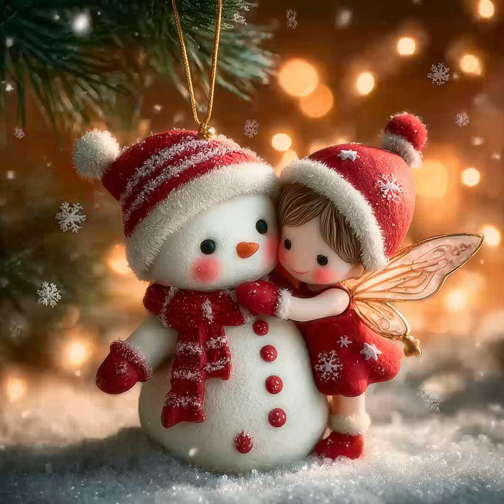Snowman Winter Friend WN0912080CL Christmas Ornament