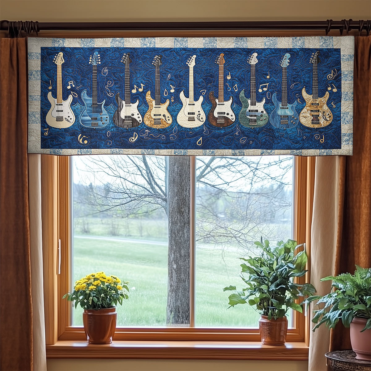 Guitar Spirit WN0407120CL Quilted Valance