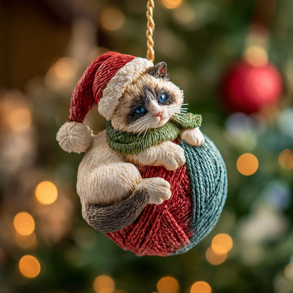 Cozy Ragdoll CP0612033CL Christmas Ornament