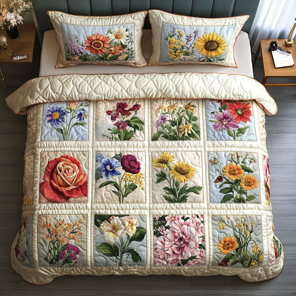 Flower Garden CW1301044CL Duvet Cover Set