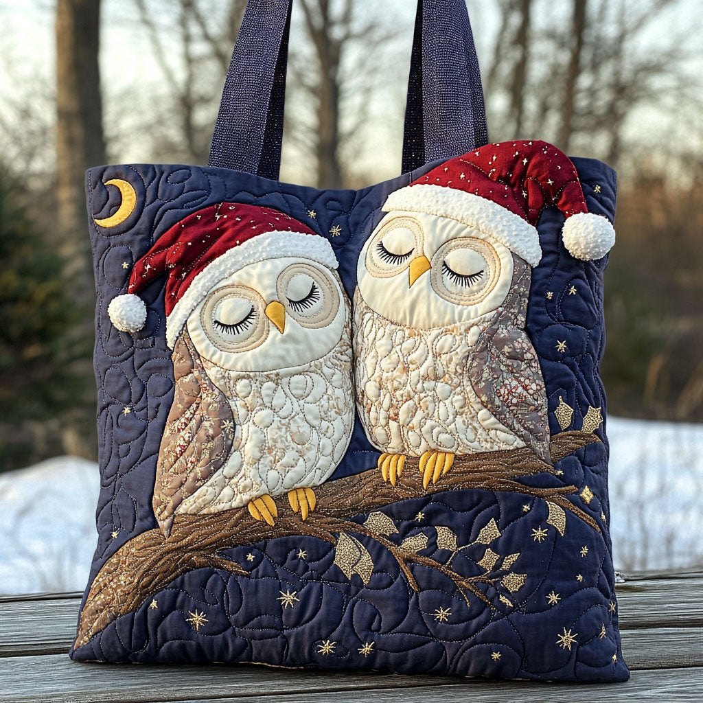 Christmas Nap CP3010083CL Quilted Tote Bag