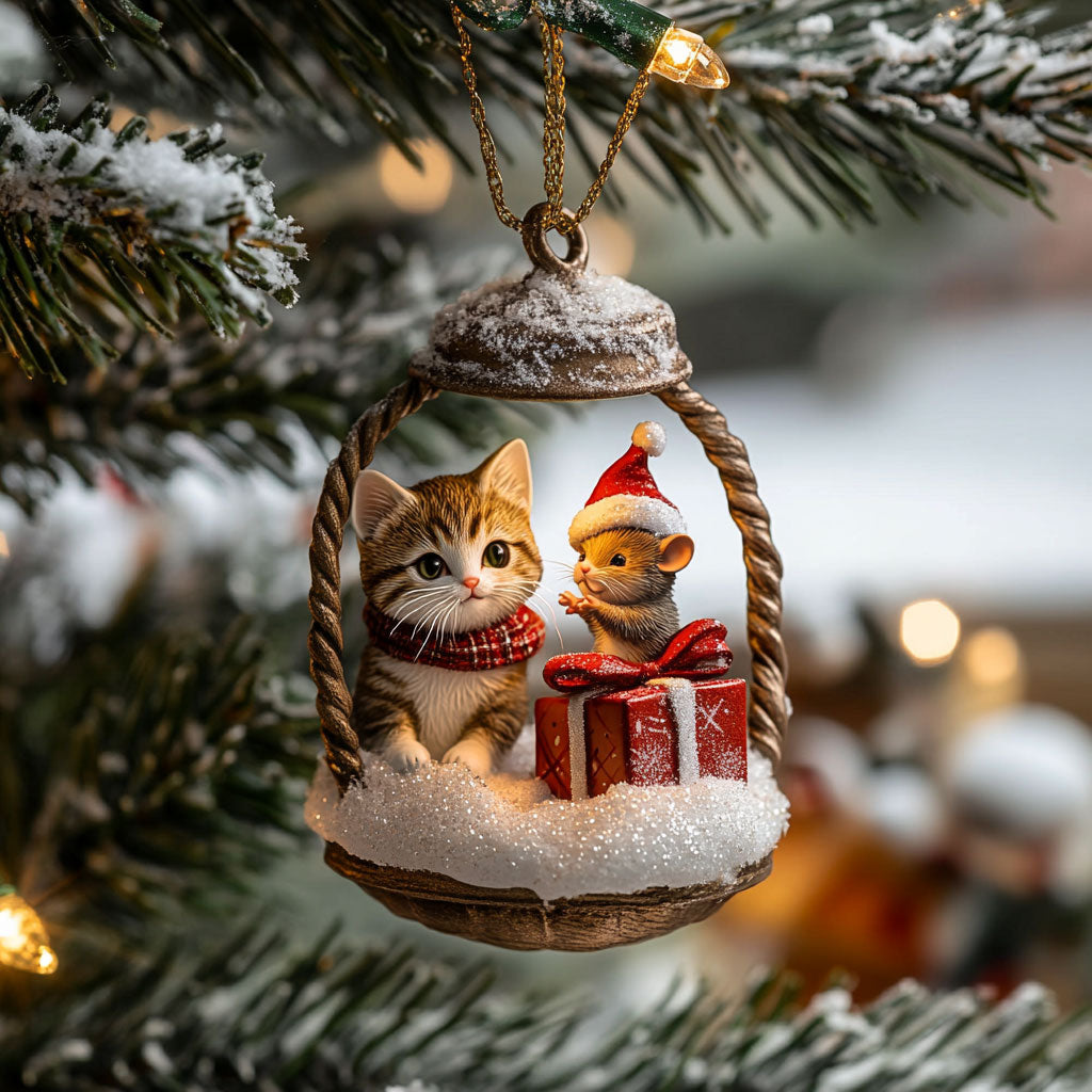 Catmouse Noel WJ2611011CL Christmas Ornament