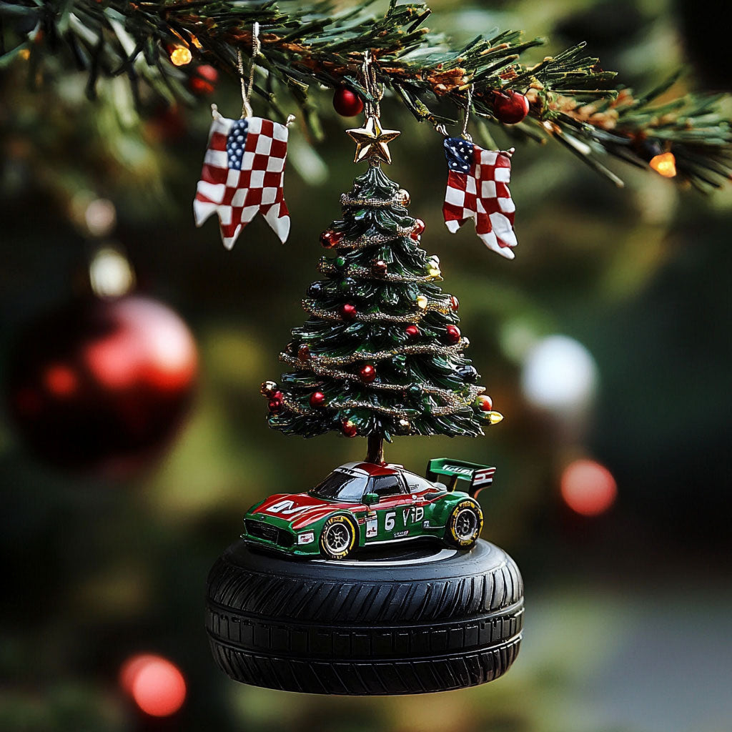 F1 Car WJ1112023CL Christmas Ornament