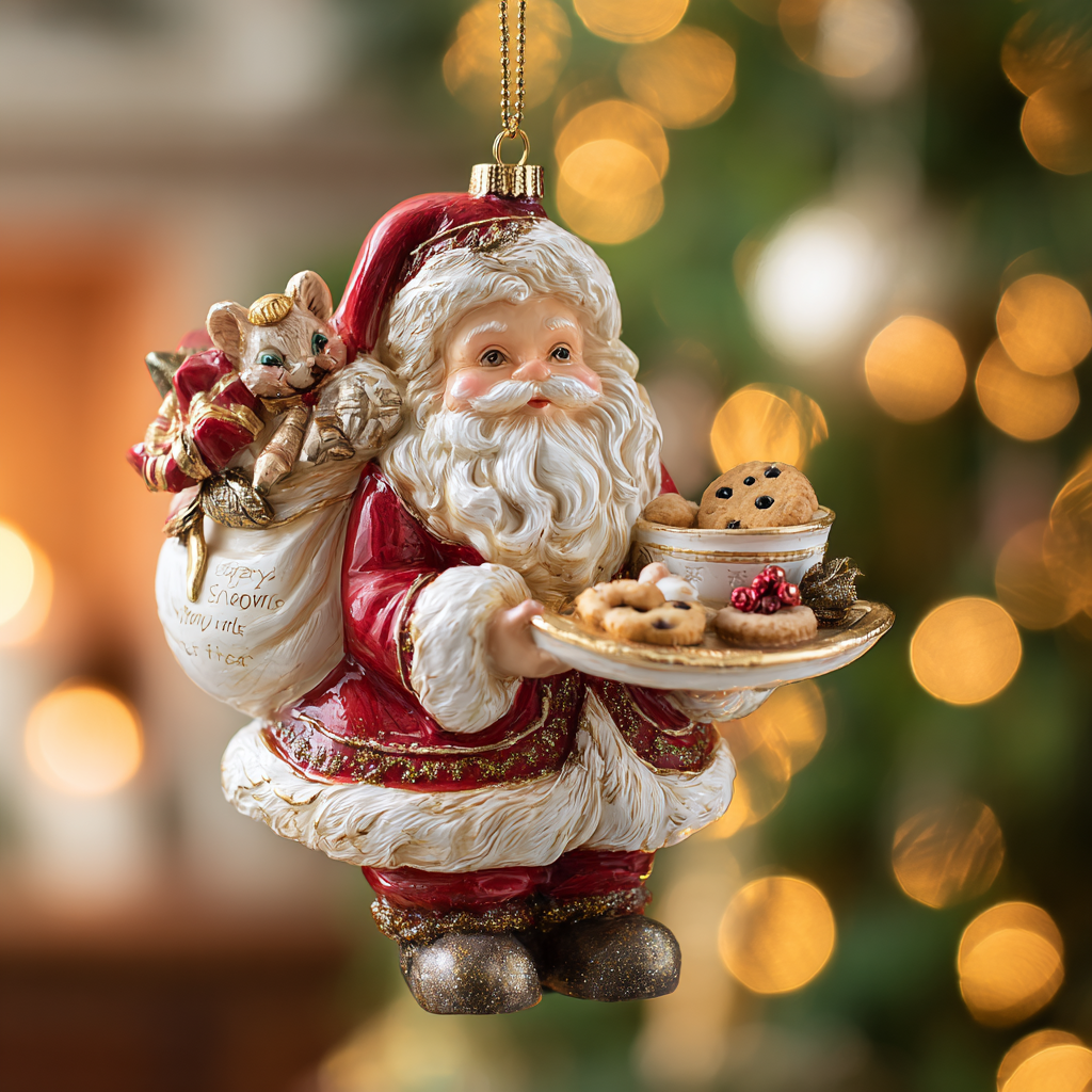 Candy Santa CP2811021CL Christmas Ornament