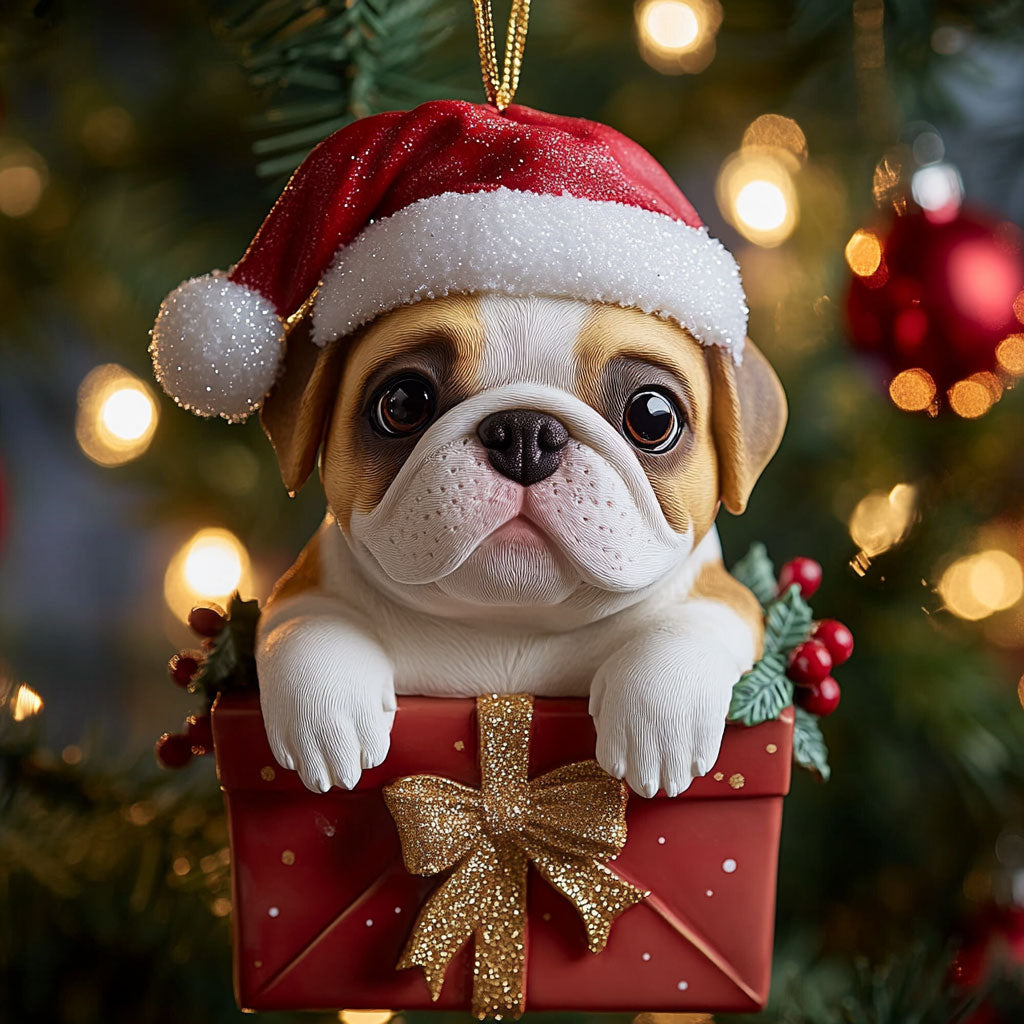 Bulldog Gift CW1511049CL Christmas Ornament