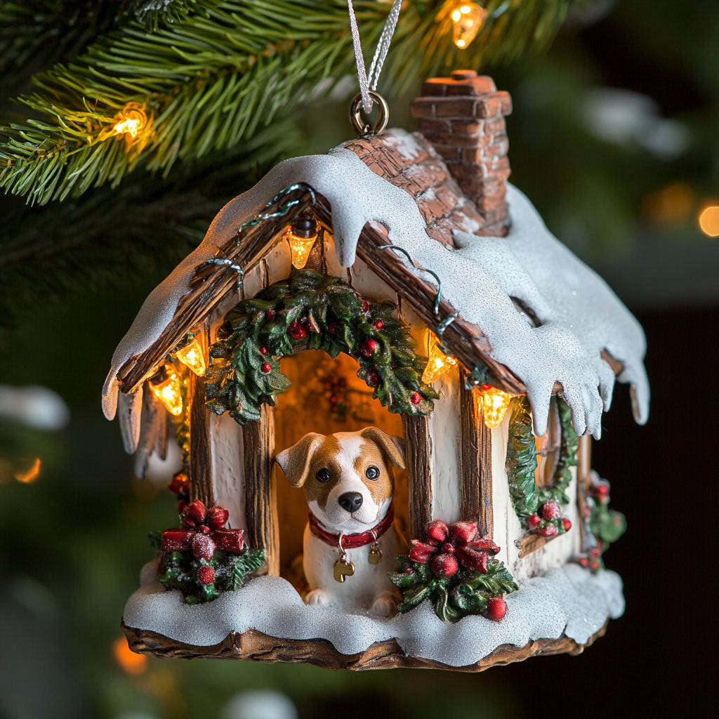 Christmas Doghouse WJ2511018CL Christmas Ornament