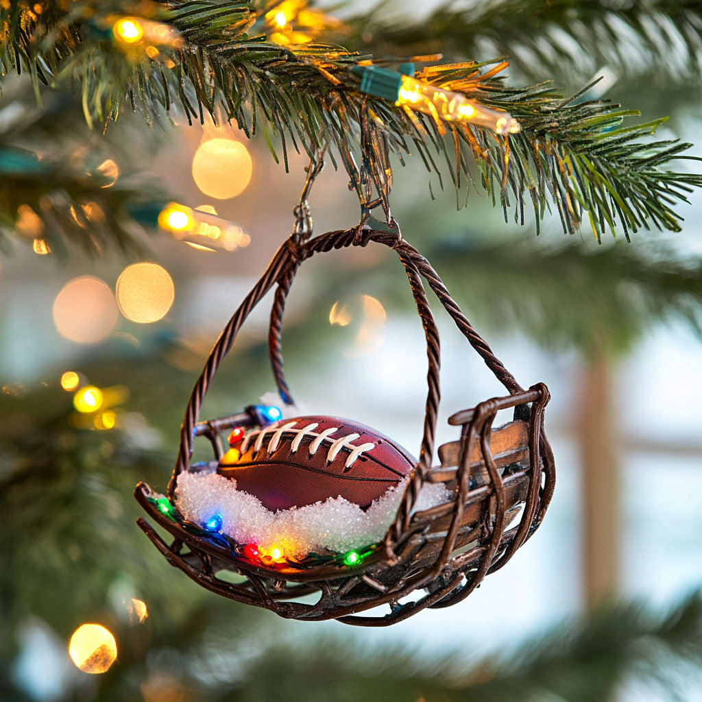 Christmas Rugby WJ2511100CL Christmas Ornament