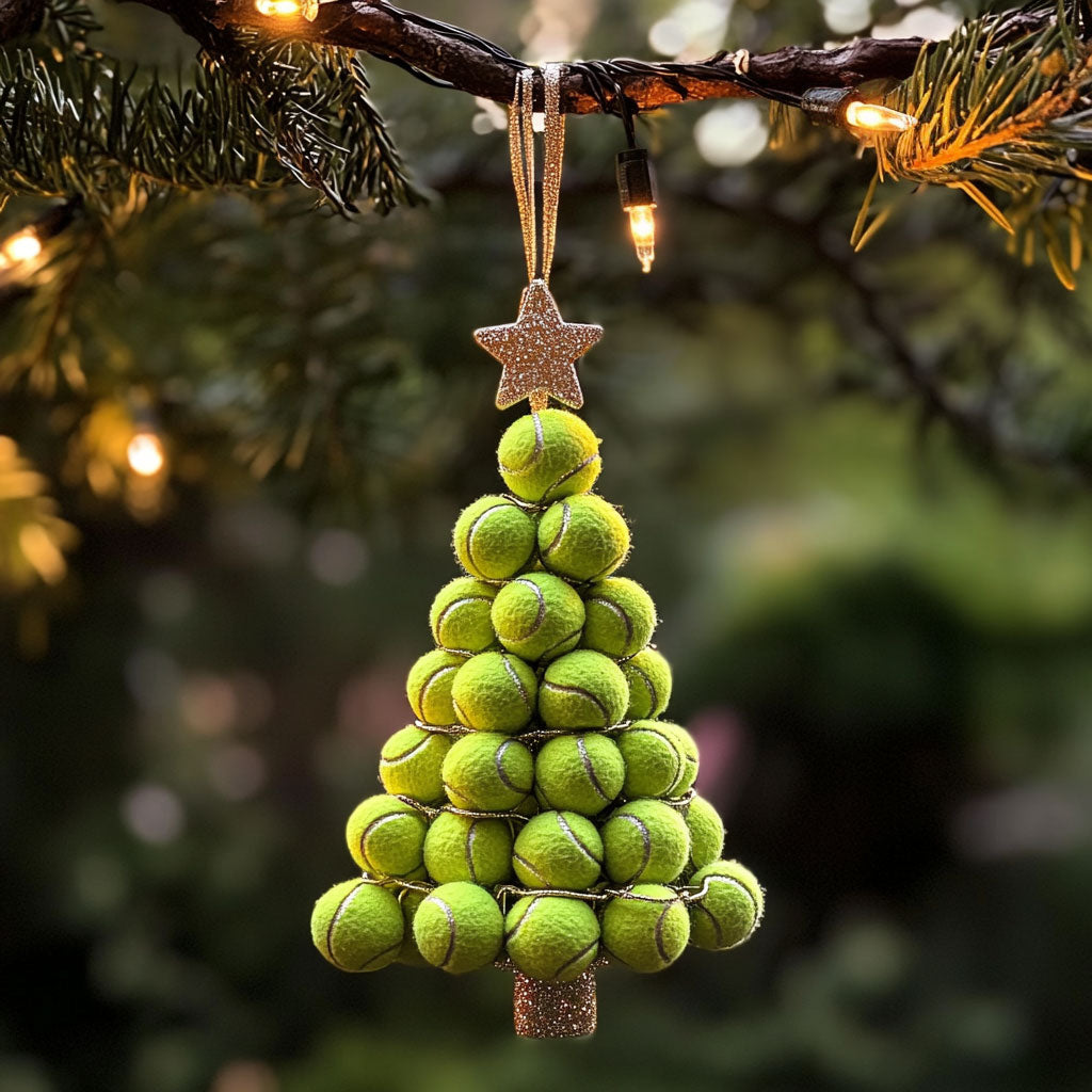 Christmas Tennis Tree WJ2611073CL Christmas Ornament