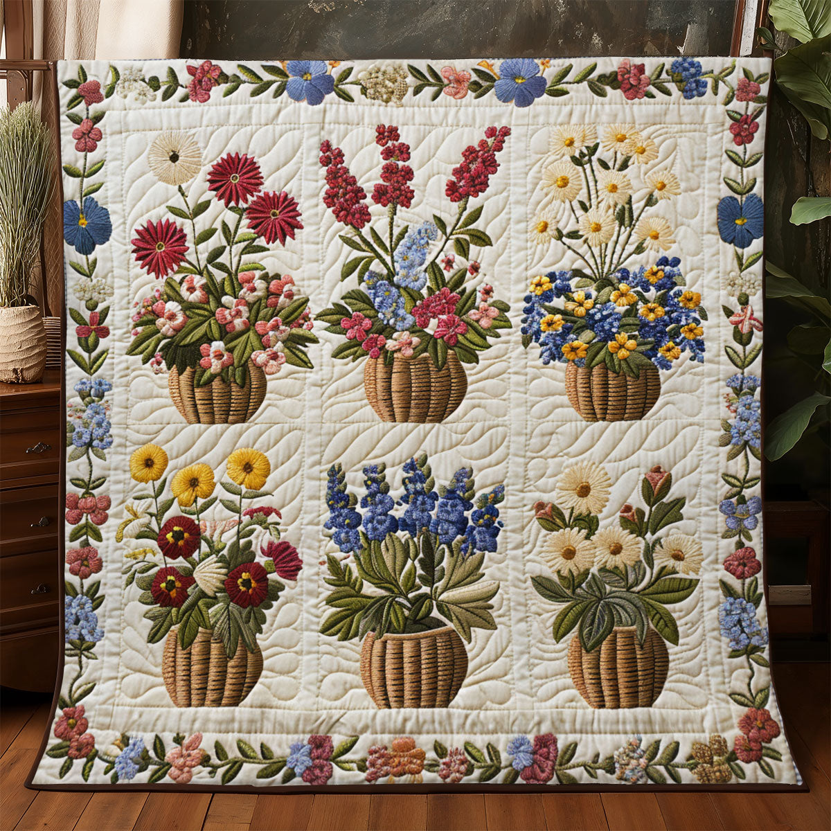 Cozy Patch Flower WJ0901032CL Quilt
