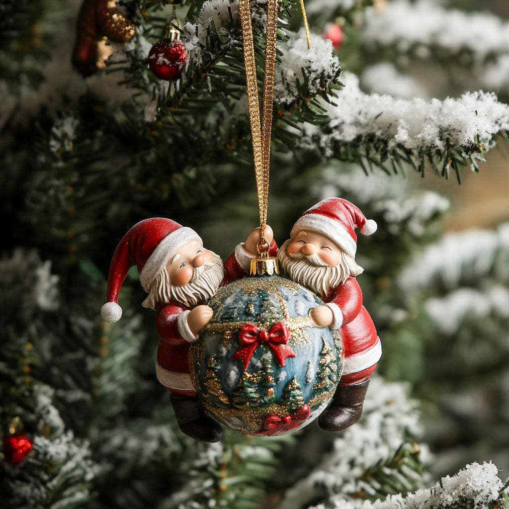 Cute Santa WJ2711127CL Christmas Ornament