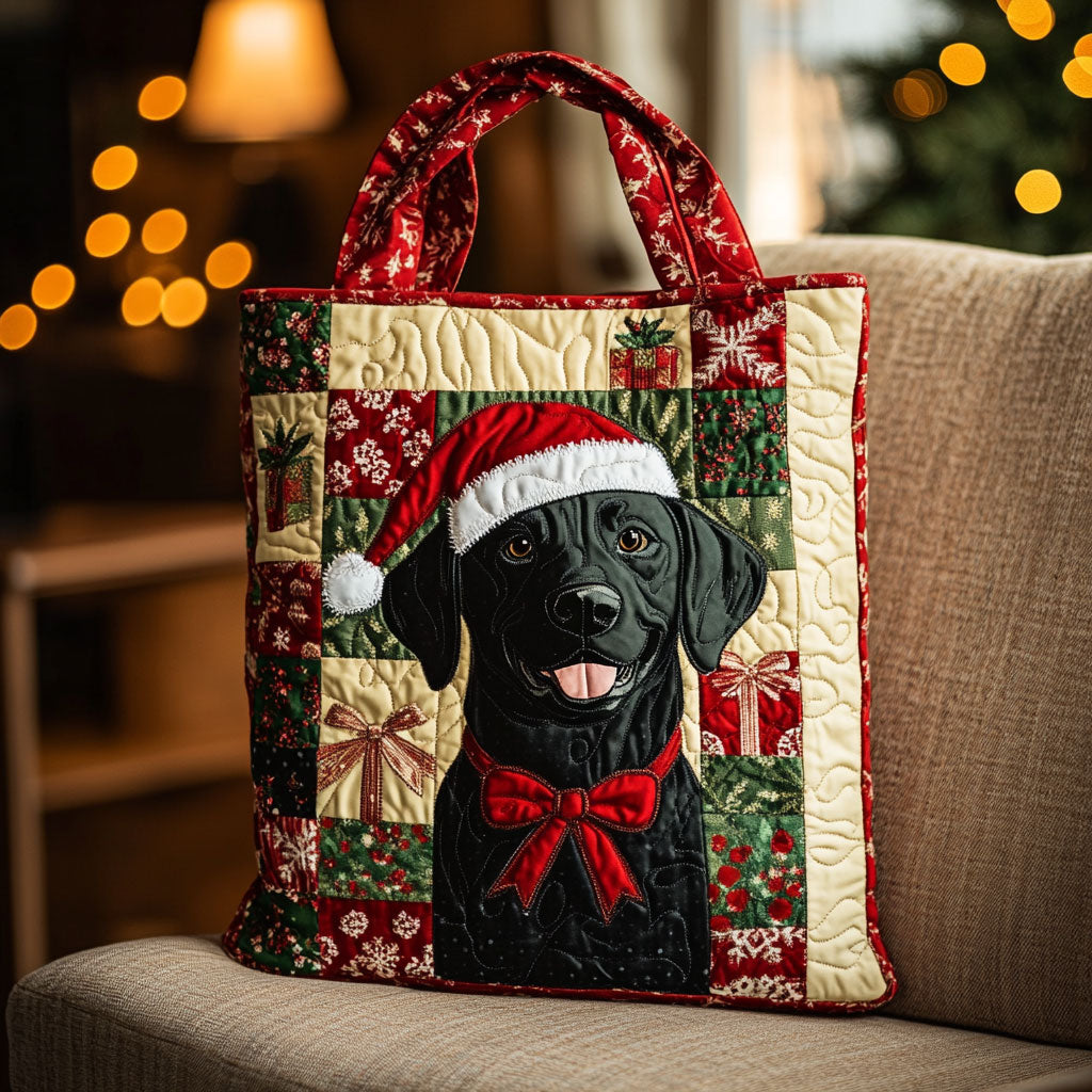 Labrador Holly Time WN1710068CL Quilted Tote Bag