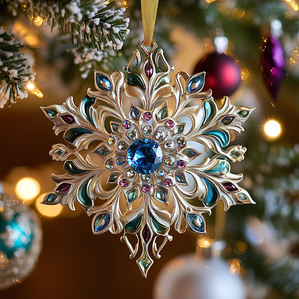 Sapphire Glow CW0912038CL Christmas Ornament