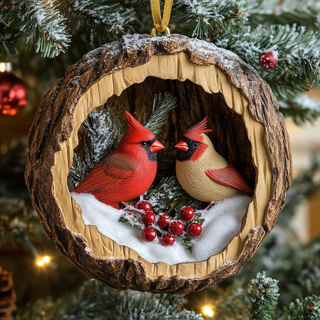 Cozy Cardinal CW2010022CL Christmas Ornament