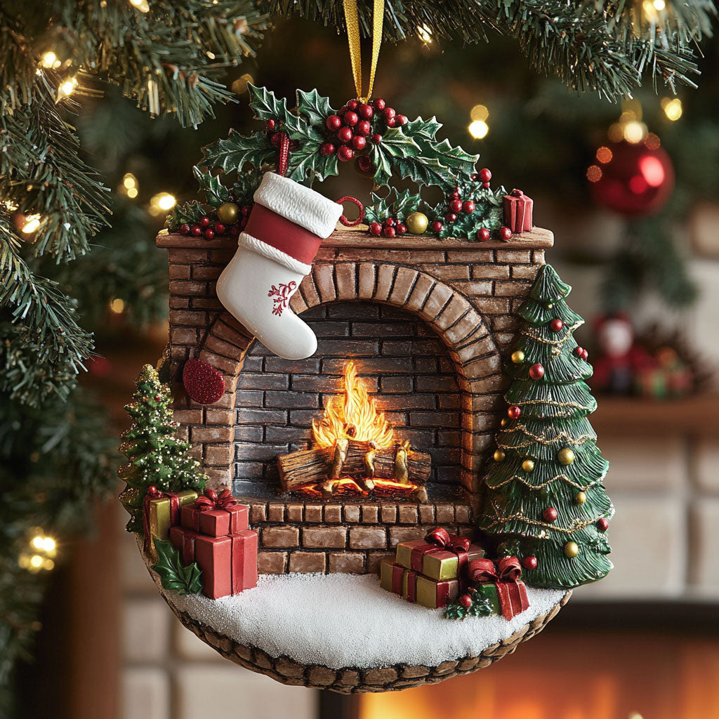 Fireside Cheer CW2510020CL Christmas Ornament