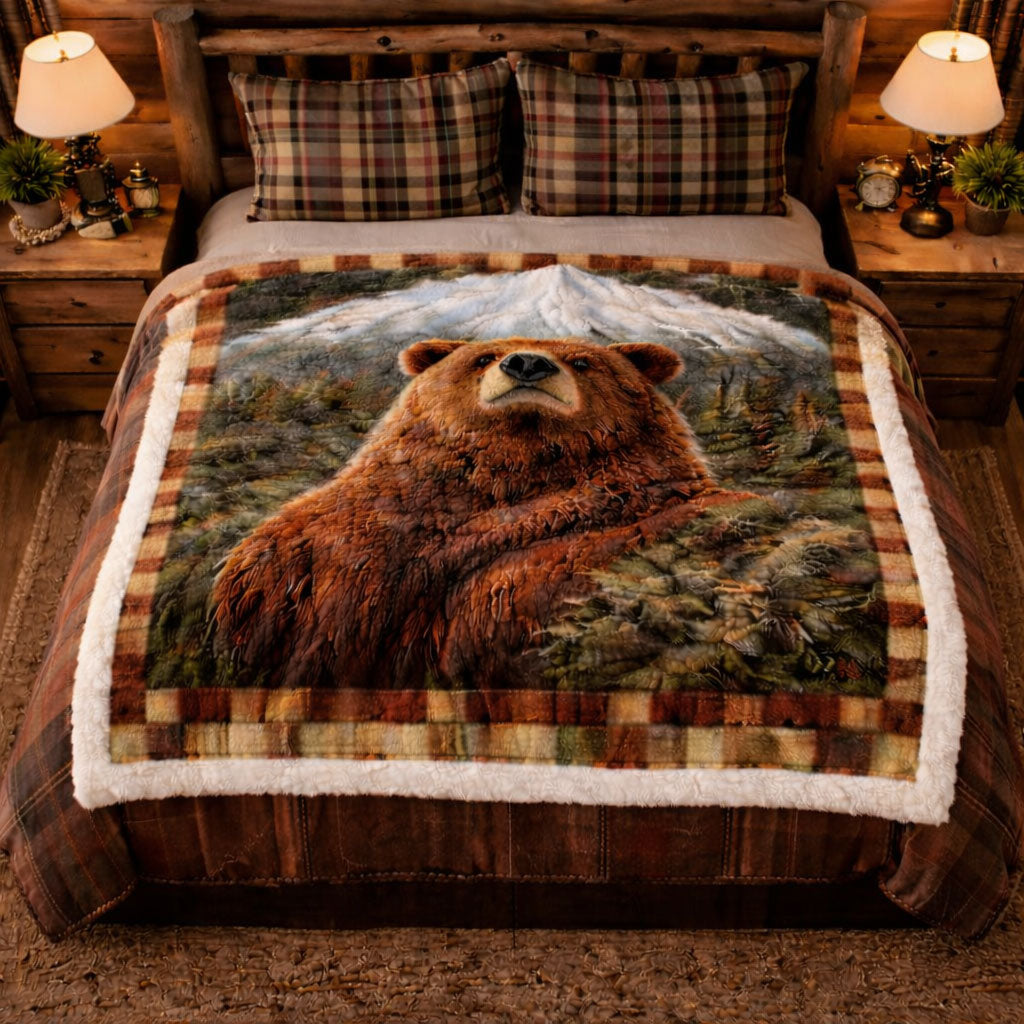 Guardian of the Forest KL3101008CL Faux Fur Throw Blanket