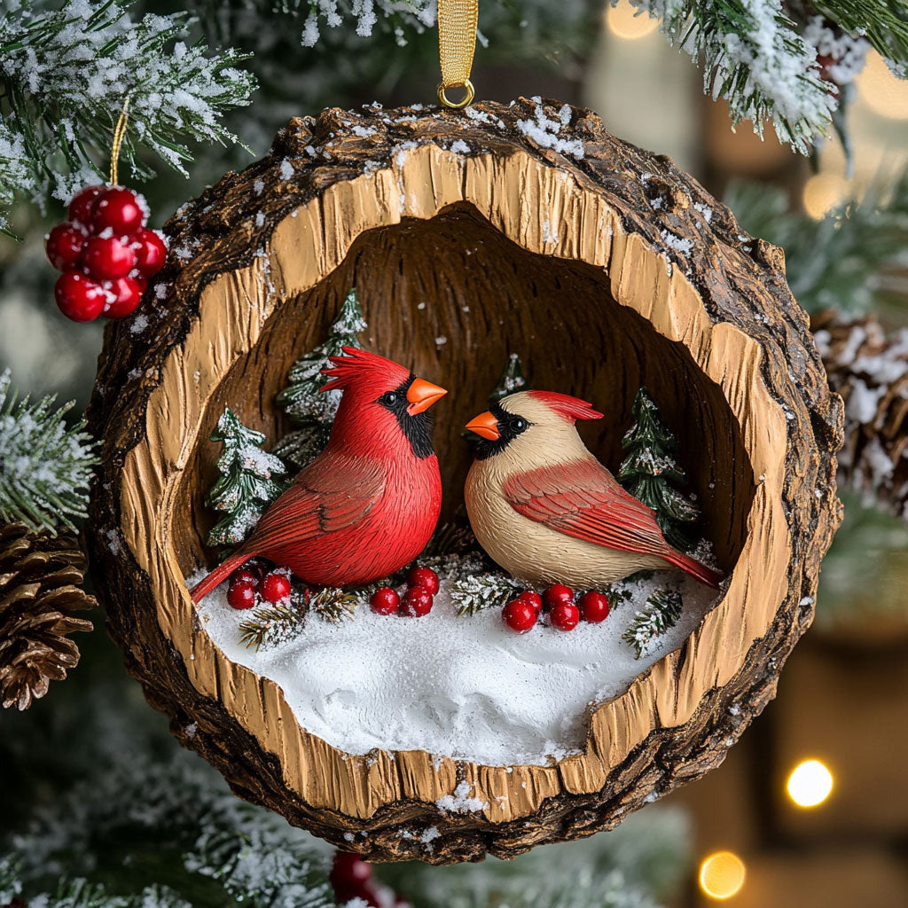 Cardinal Charm CW2010003CL Christmas Ornament