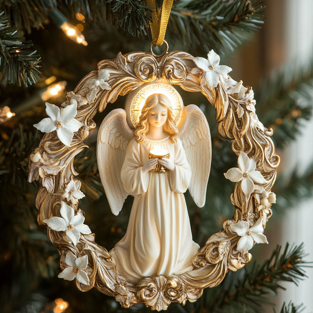 Angel Wreath CP0412026CL Christmas Ornament