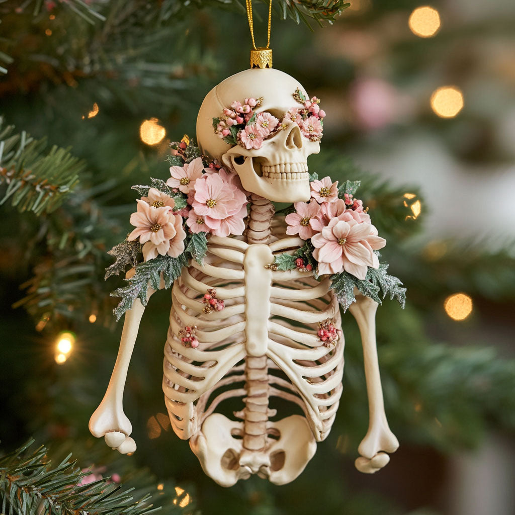 Garden Skeleton WN1512028CL Christmas Ornament