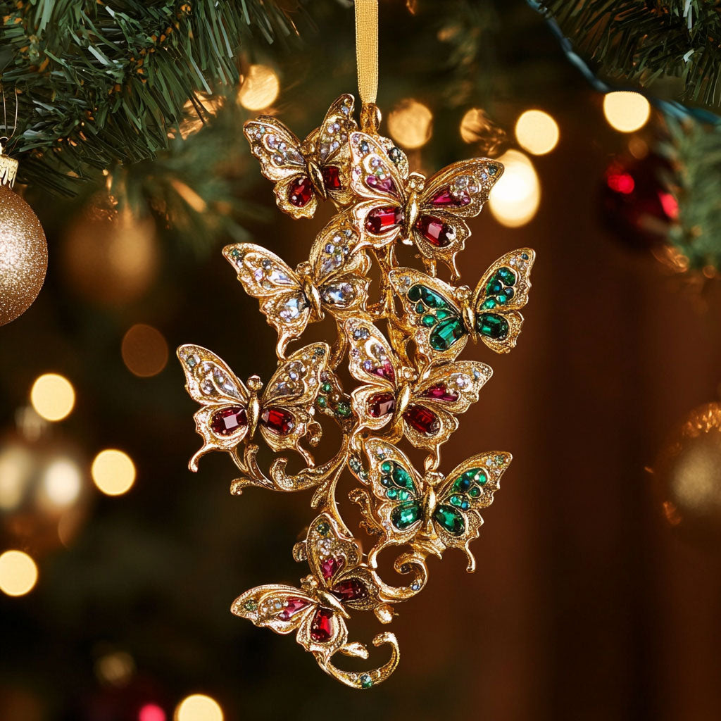Majestic Butterfly CW2310019CL Christmas Ornament