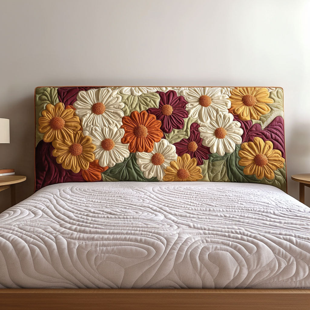 Daisy Garden QA0601010CL Quilted Headboard Slipcover