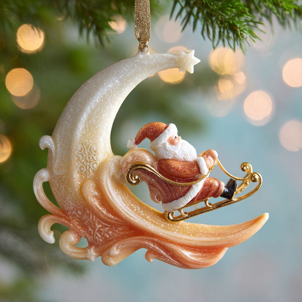 Cosmic Santa CP0512055CL Christmas Ornament
