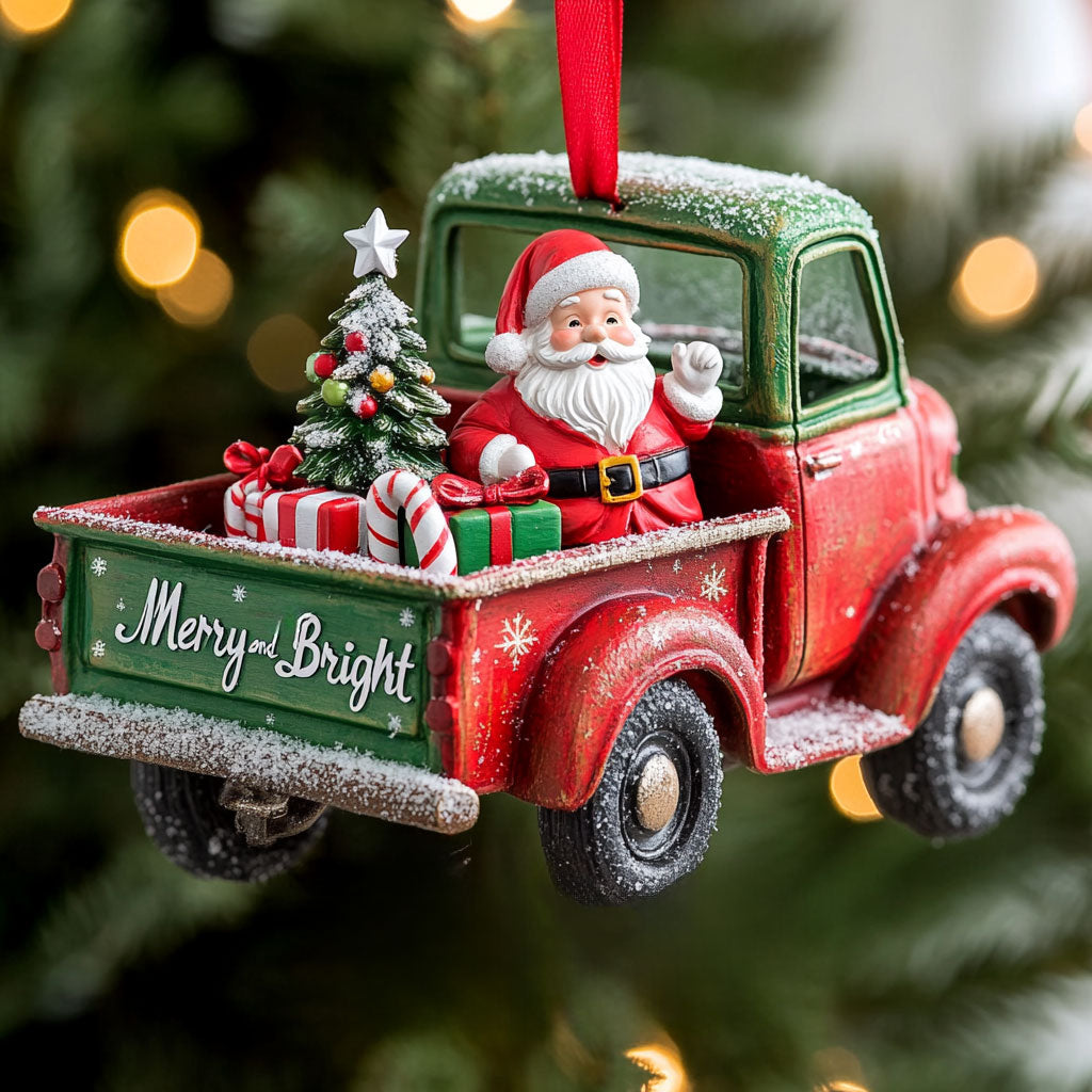 Jolly Santa WN2510021CL Christmas Ornament
