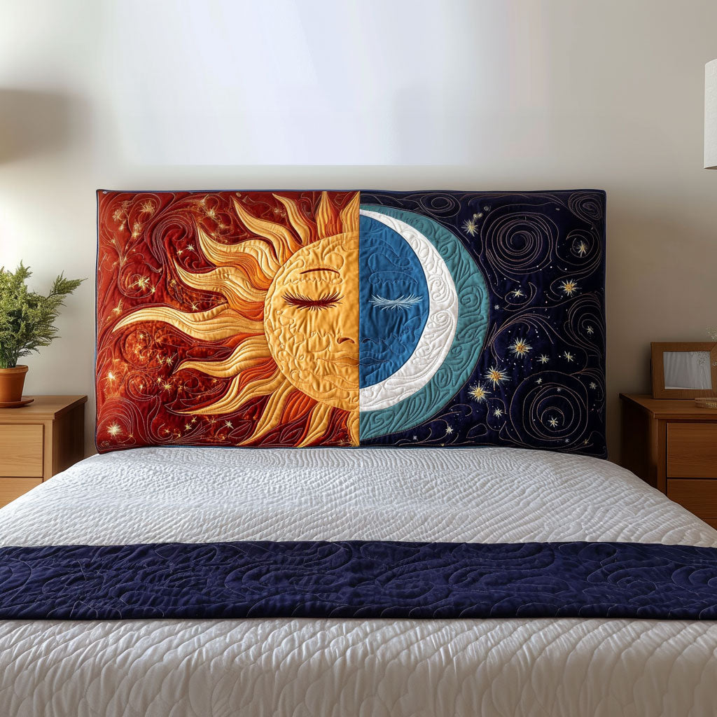 Celestial Duality QA0701020CL Quilted Headboard Slipcover