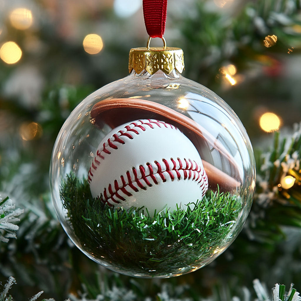 Baseball Globe CW2311011CL Christmas Ornament
