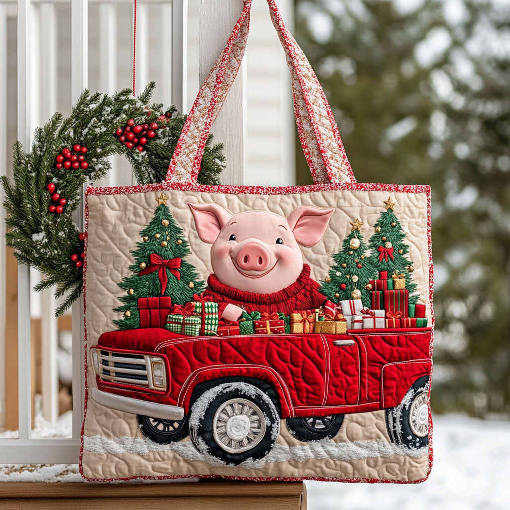 Sparkle Pig WN2910062CL Quilted Tote Bag