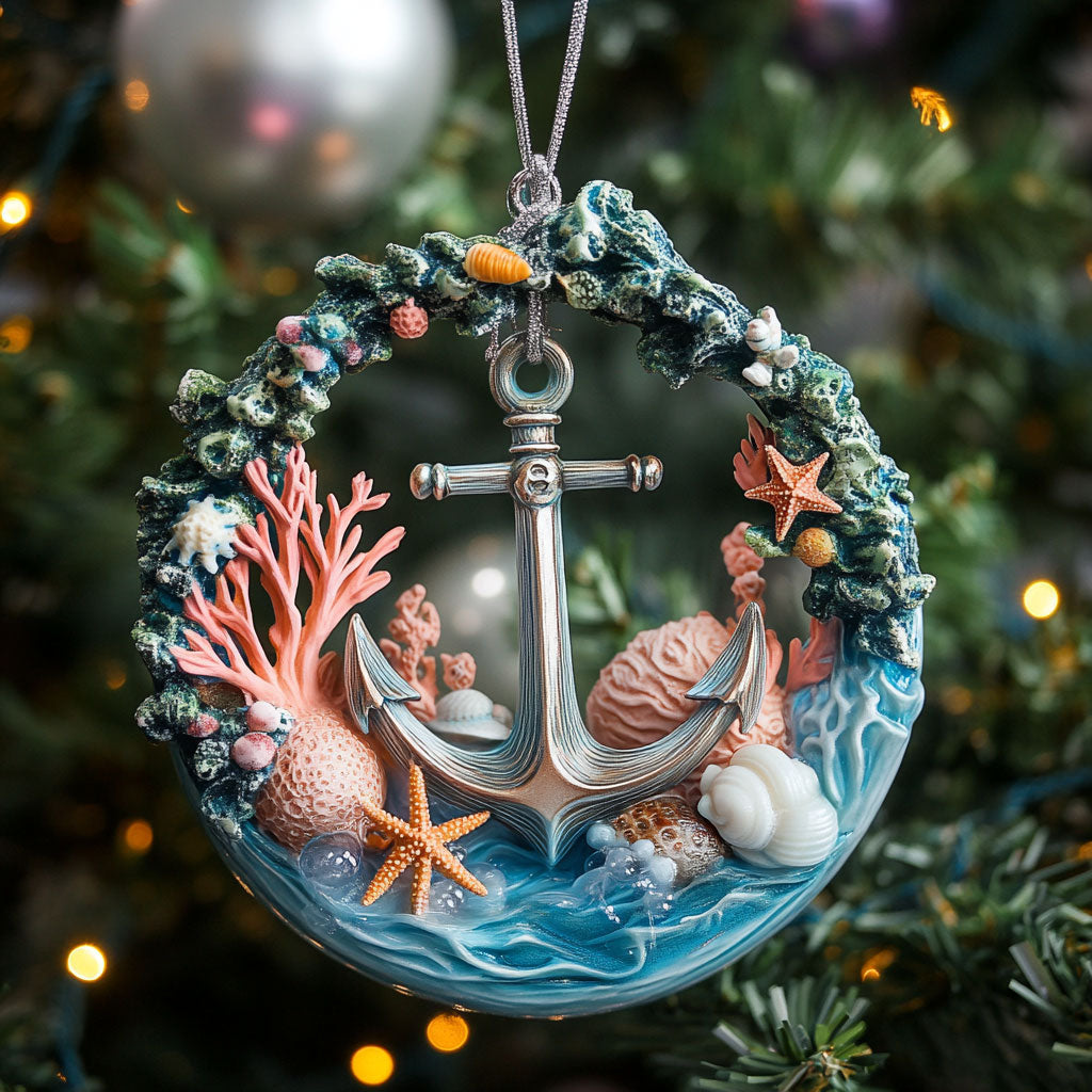 Nautical Glow CP0412005CL Christmas Ornament