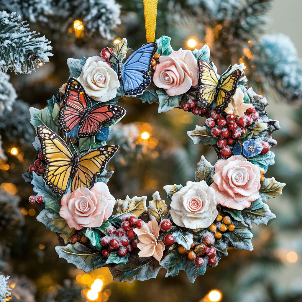 Butterfly Serenity Ring WN0812010CL Christmas Ornament