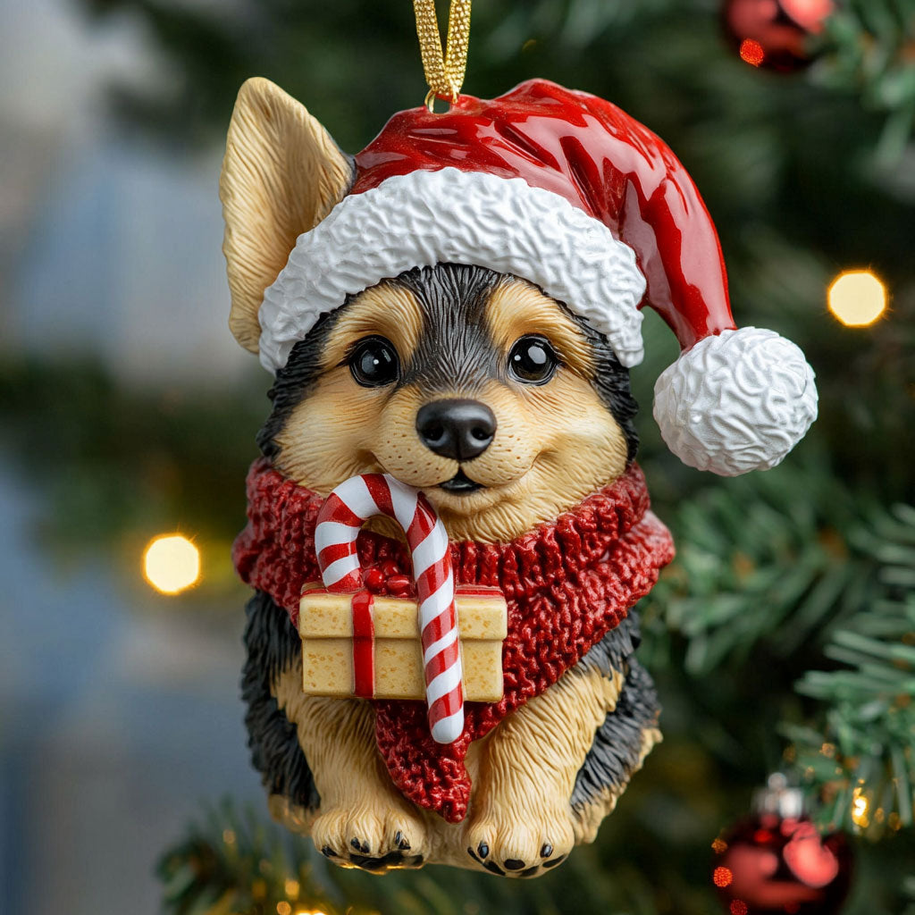 Christmas Pup CP2210069CL Christmas Ornament