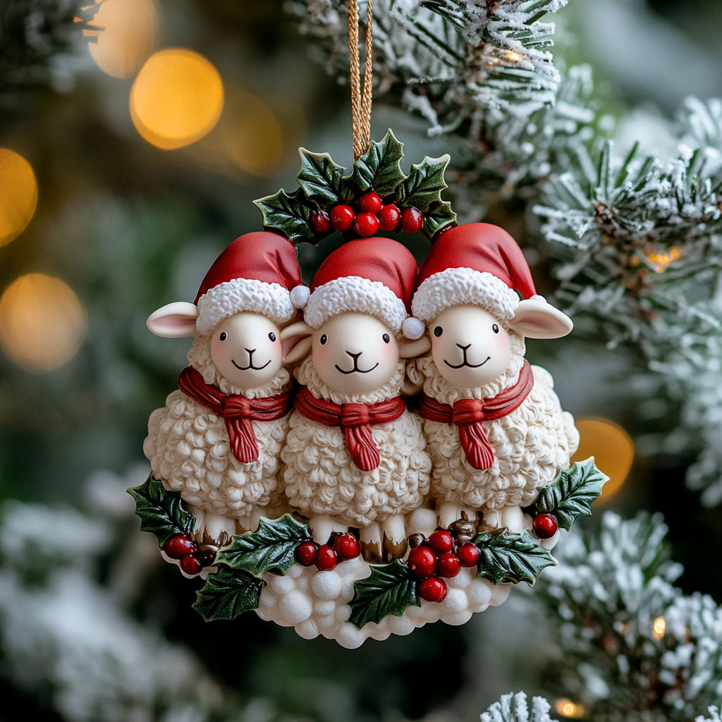 Bethlehem Sheep WN3010003CL Christmas Ornament