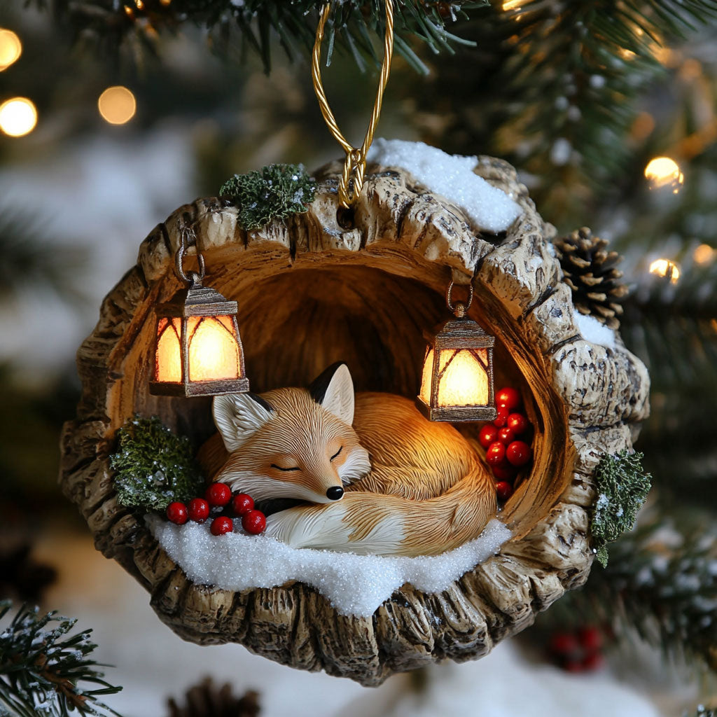 Forest Fox CP0312223CL Christmas Ornament