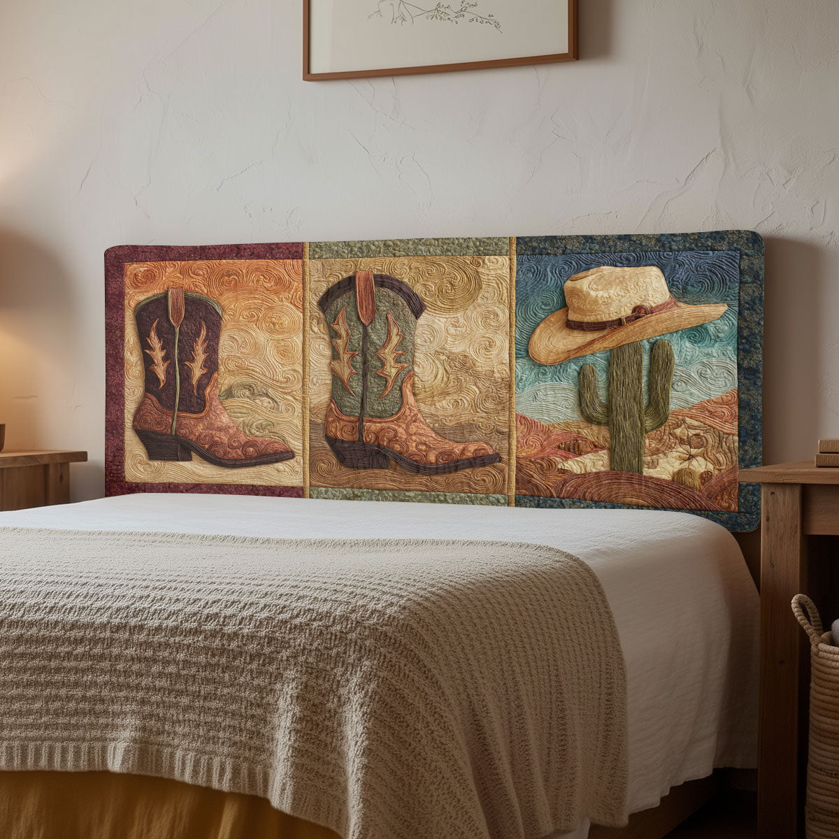 Cowboy Desert CW2912007CL Quilted Headboard Slipcover