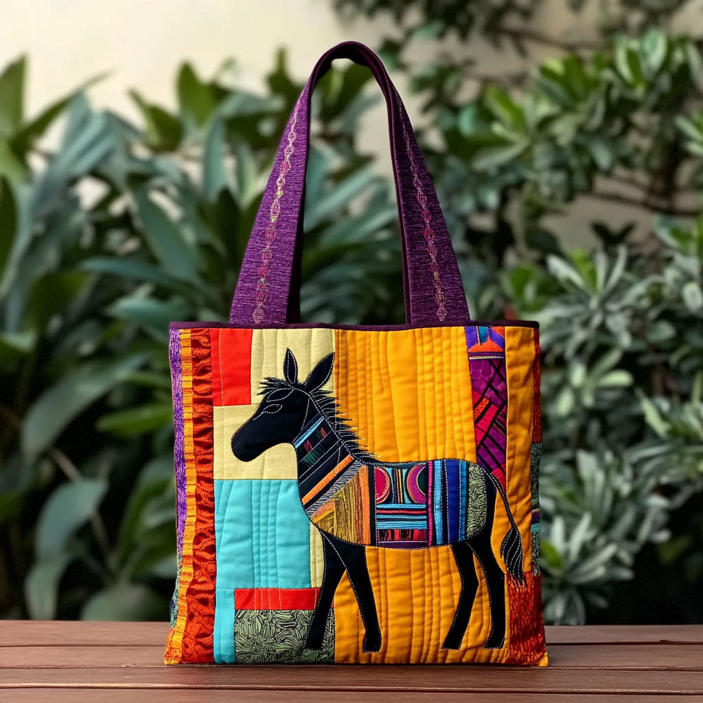 Heritage Donkey WN2410033CL Quilted Tote Bag
