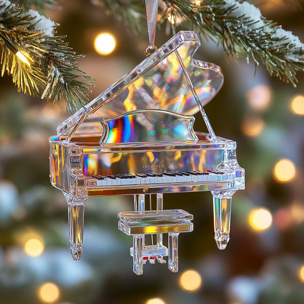Piano Holiday Harmony WN0912039CL Christmas Ornament